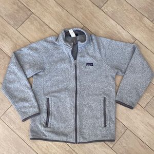 Patagonia jacket light grey size medium